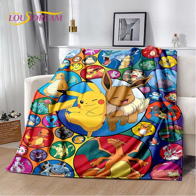 Pokemon Soft Plush Blanket